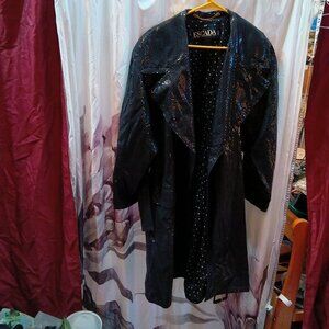 Vintage Escada  trench coat no size tag med?